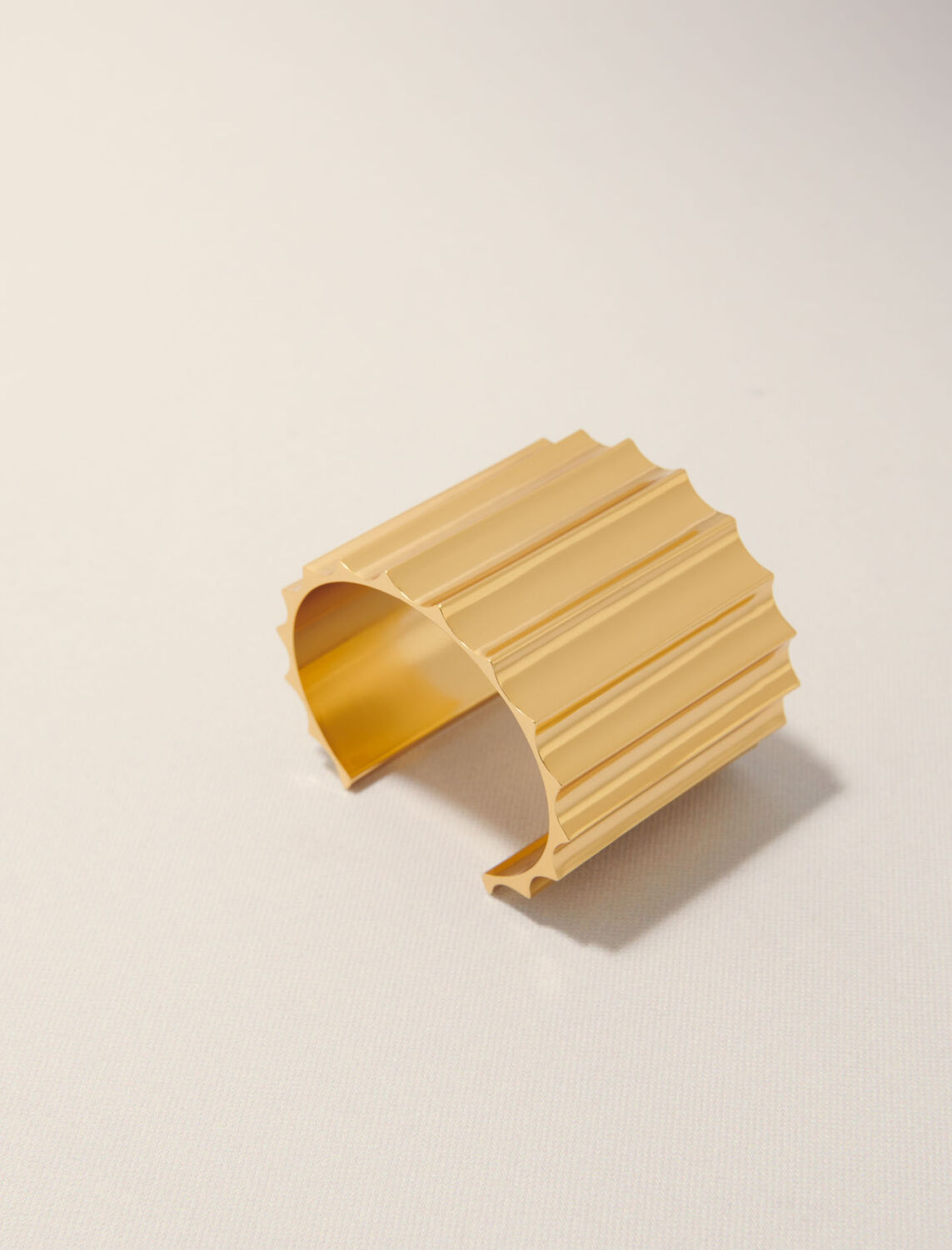 Wide tapered metal cuff -  - MAJE