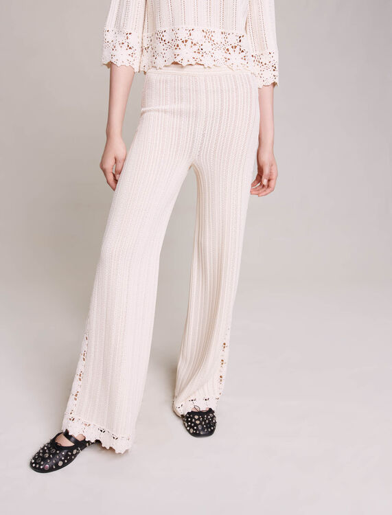 Knit trousers - Spring-Summer Collection - MAJE