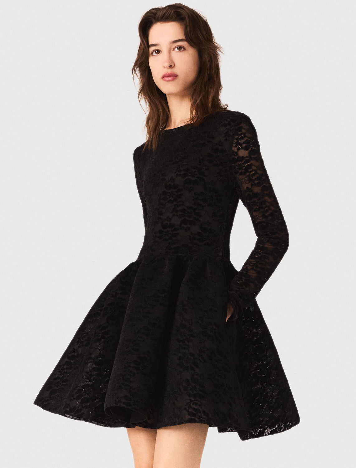 maje : Dresses color Black