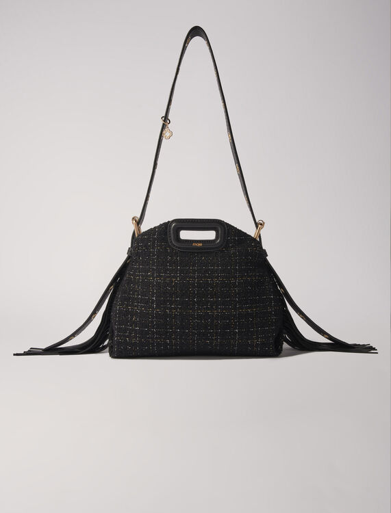Tweed Miss M Mini bag : Bags color Black