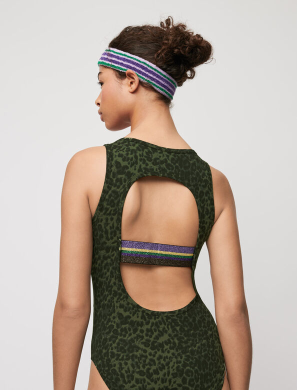 Printed sports bodysuit : View All color 
