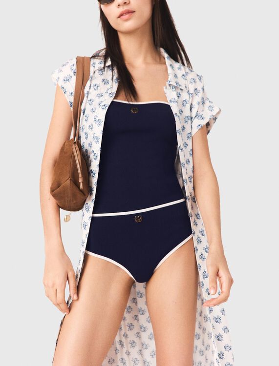 Jacquard print maxi dress - Dresses - MAJE