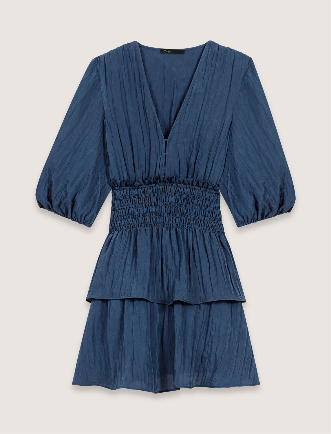 Short ruffled dress - Dresses - MAJE