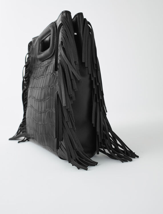 maje : M Bag 顏色 黑色/BLACK