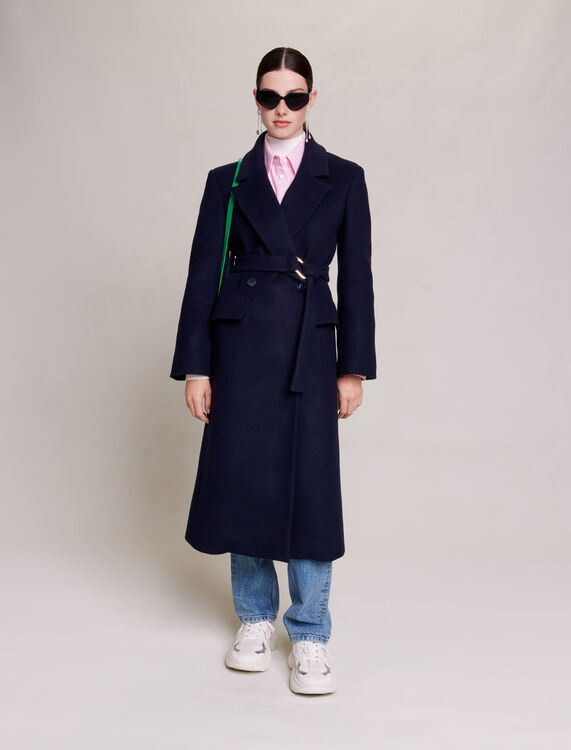 Long coat - Coats - MAJE