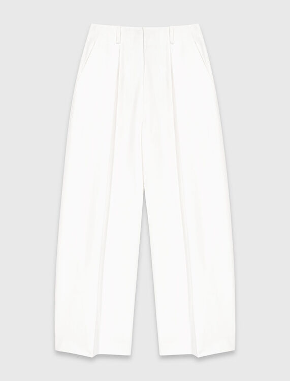Balloon suit trousers - Trousers & Jeans - MAJE