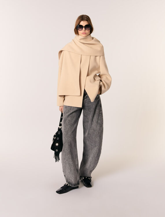 Maje : Coats & Jackets 顏色 米黄色/BEIGE