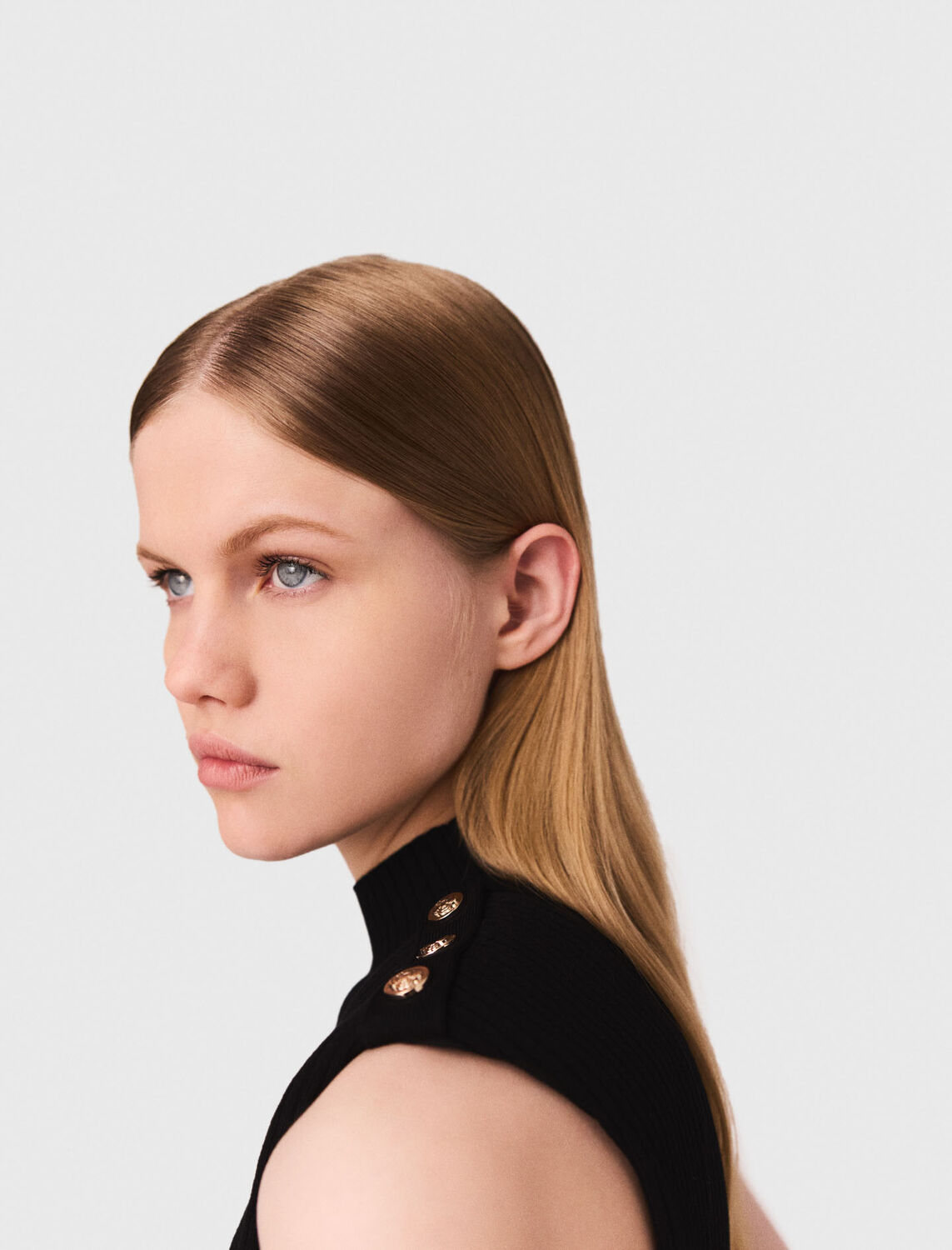 maje : Dresses color Black