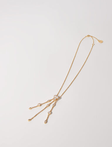 Gold necklace : Jewelry color Gold