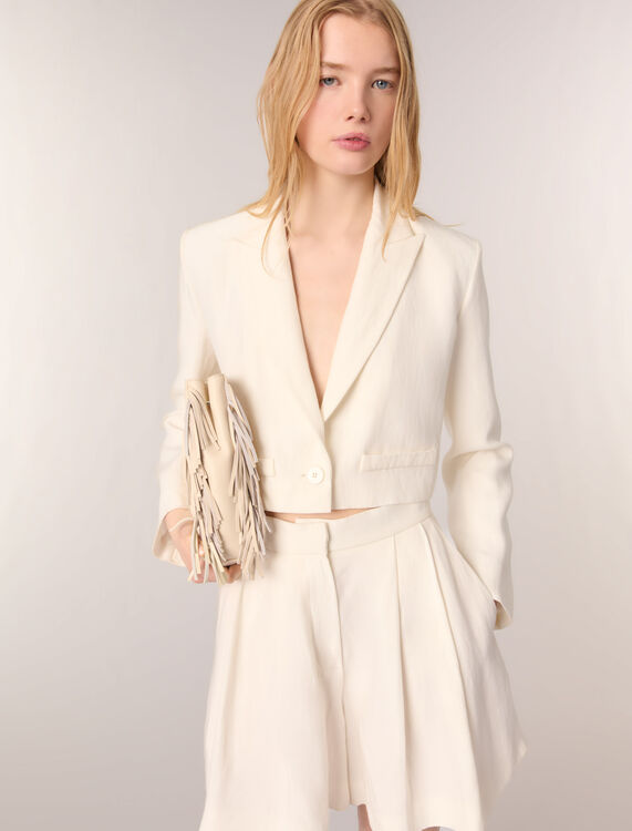 Short suit jacket - Blazers & Jackets - MAJE