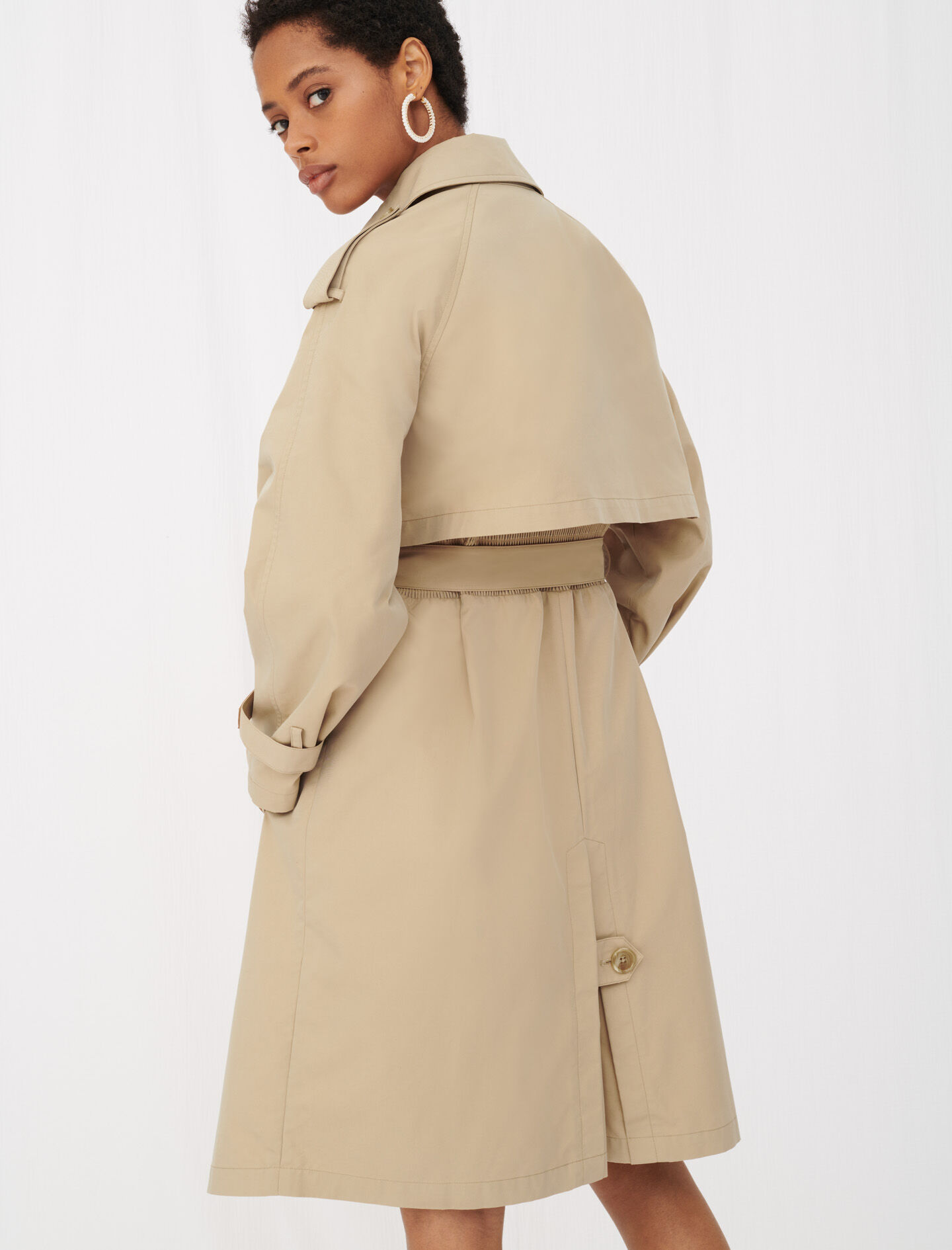 belted trench jacket