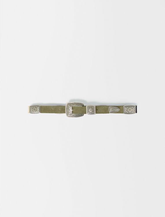 Belt with buckle - Other Accessories - MAJE