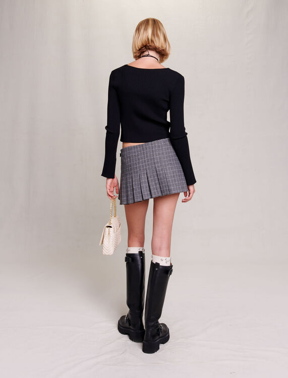 Stretch knit twin set - Evening capsule collection - MAJE