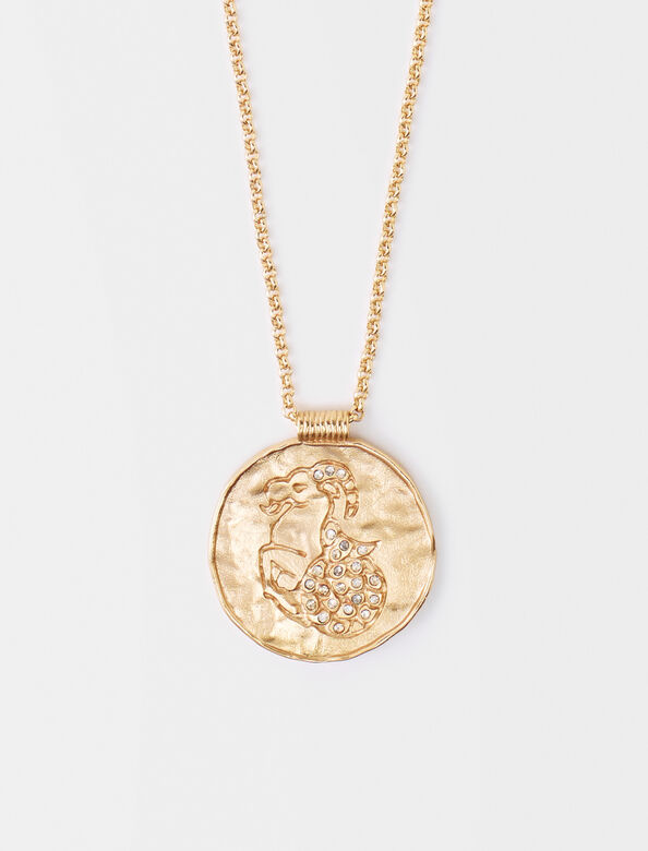 Zodiac medal : Jewelry color Capricorn