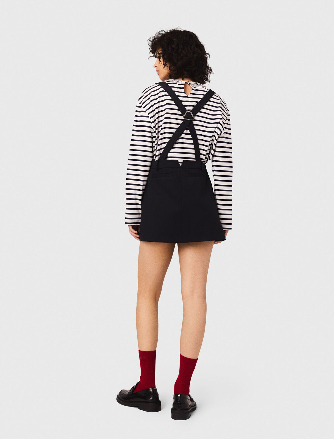 Pinafore strap dress - Dresses - MAJE