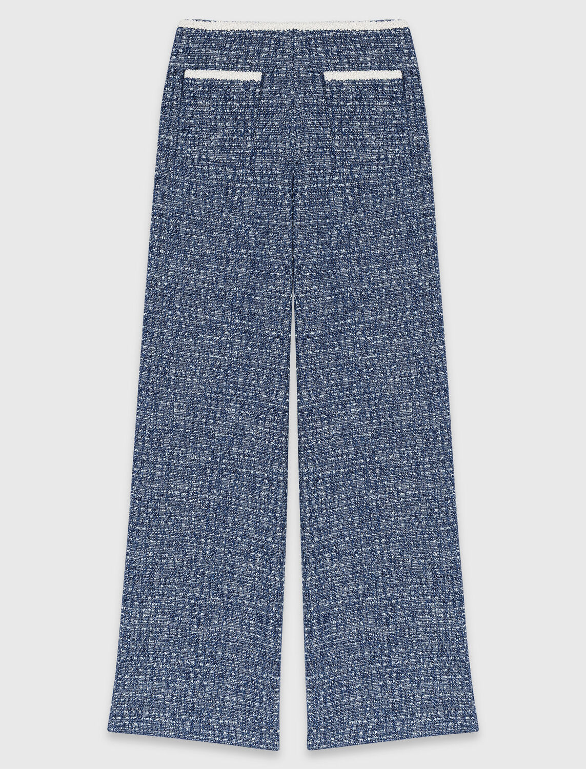 Tweed trousers : Trousers & Jeans color Navy