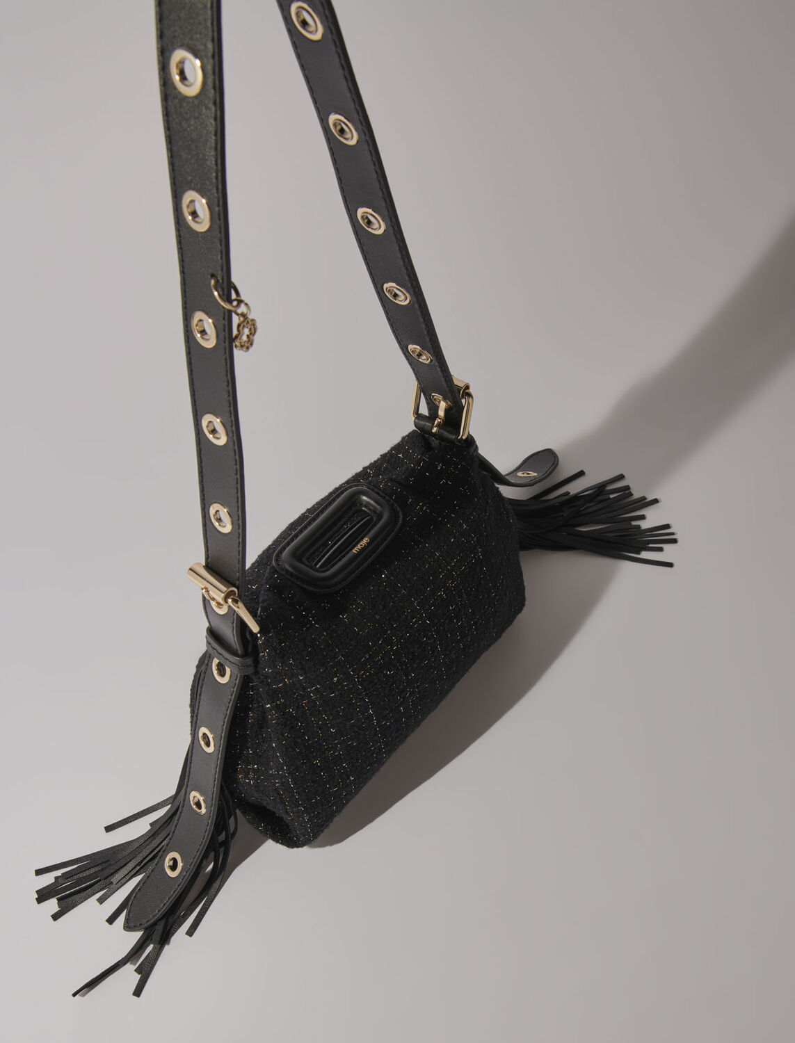 Tweed Miss M Mini bag - Fall-Winter Collection - MAJE