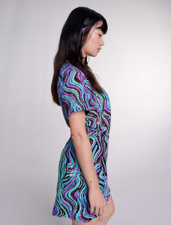 maje : Dresses 顏色 多色/MULTI-COLOR