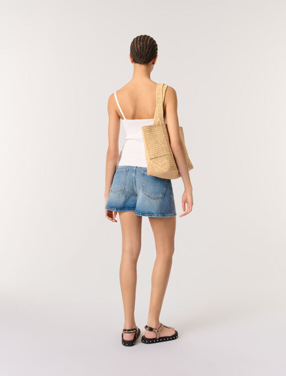 Rib knit top - Tops - MAJE