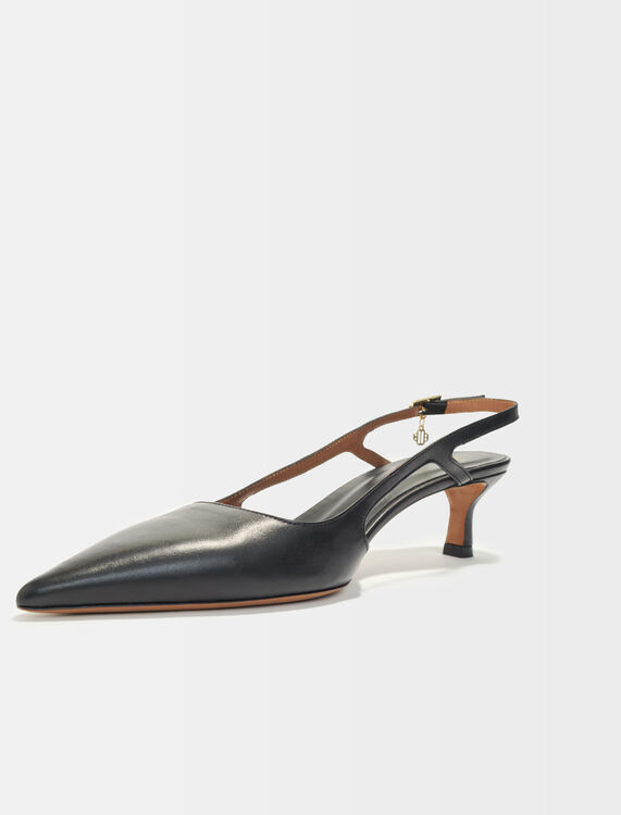 Pointed-toe pumps with straps - Sling-Back & Sandals - MAJE