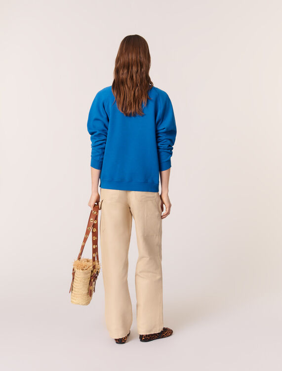 Maje Paris sweatshirt - Tops - MAJE