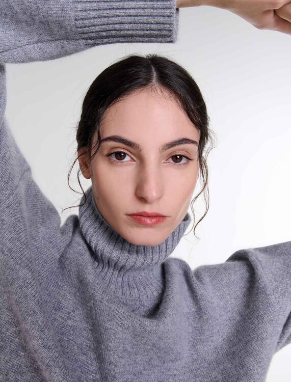 Cashmere knit jumper - Fall-Winter Collection - MAJE