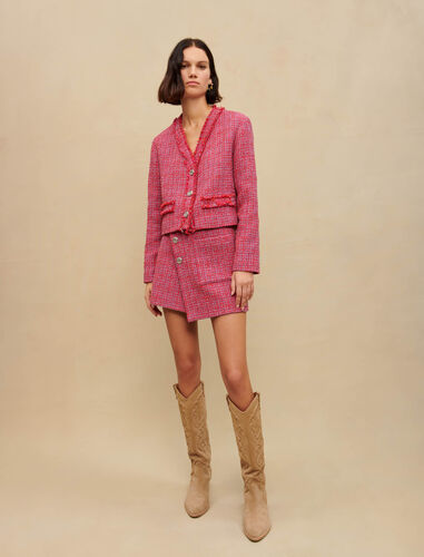 Maje : readytowear-blazers 顏色 玫红色/FUSCHIA