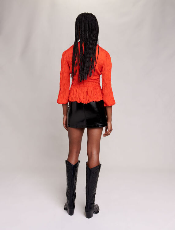 Satin top - Tops - MAJE