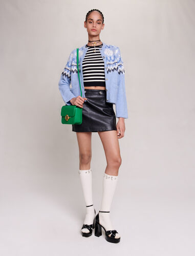 Maje : Skirts & Shorts 顏色 黑色/BLACK