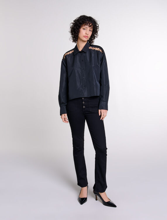 Openwork shirt : Fall-Winter Collection color Khaki