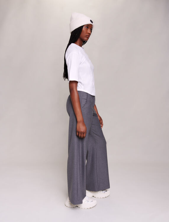 Corset-effect T-shirt - T-Shirts - MAJE