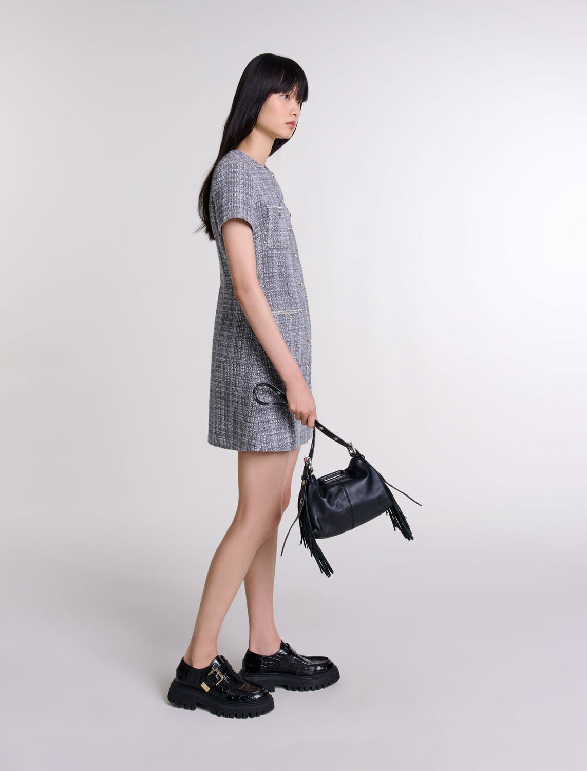 Tweed dress - Fall-Winter Collection - MAJE