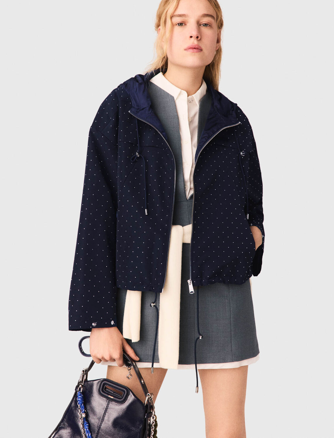 maje : readytowear-blazers 顏色 深蓝色/NAVY