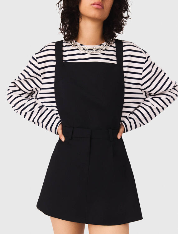 Pinafore strap dress - Dresses - MAJE