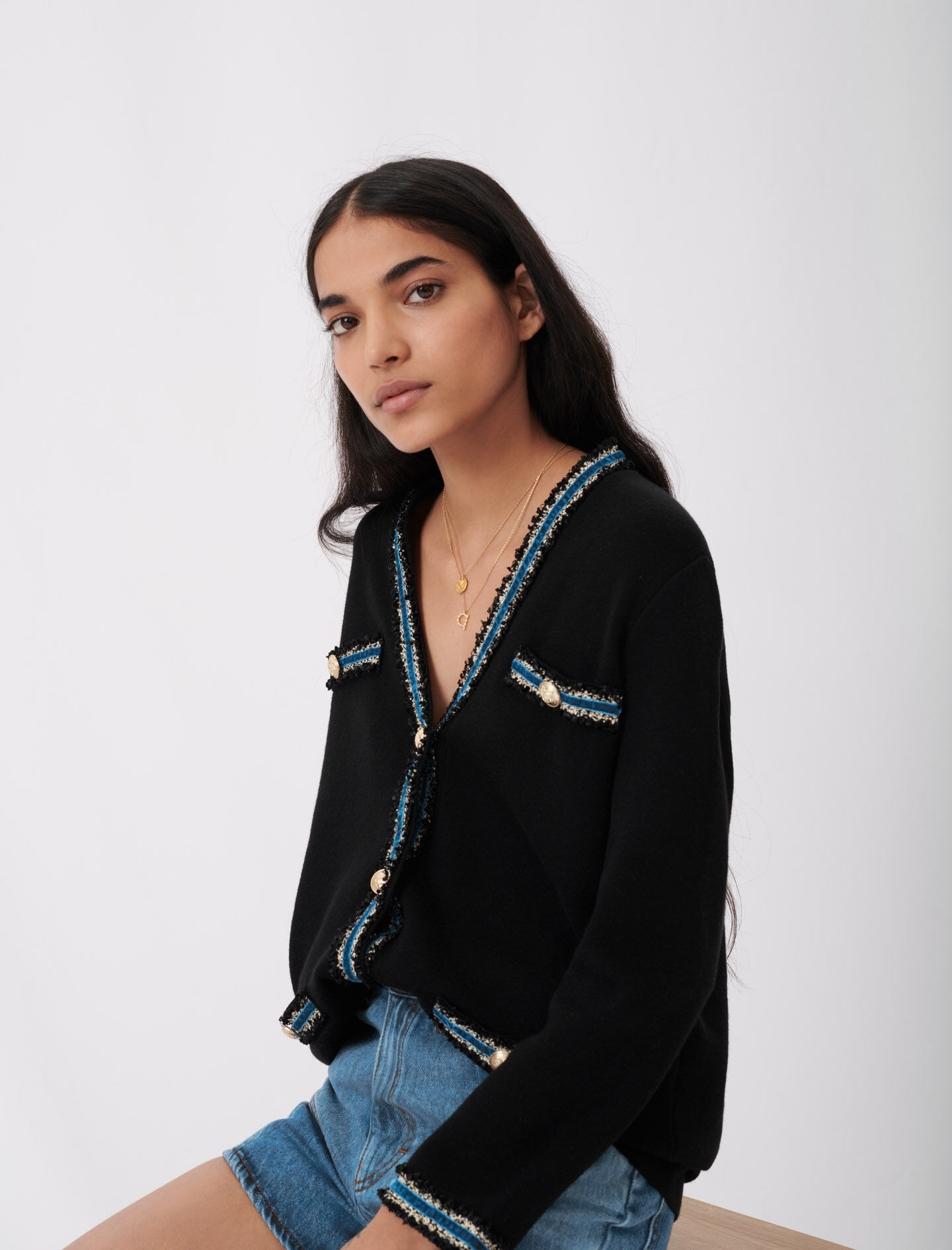 velvet cardigans