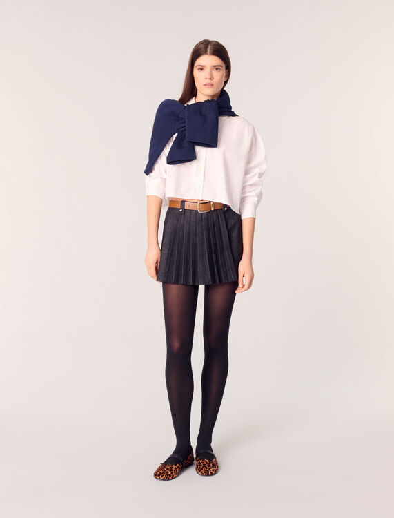 maje : Skirts & Shorts 顏色 黑色/BLACK