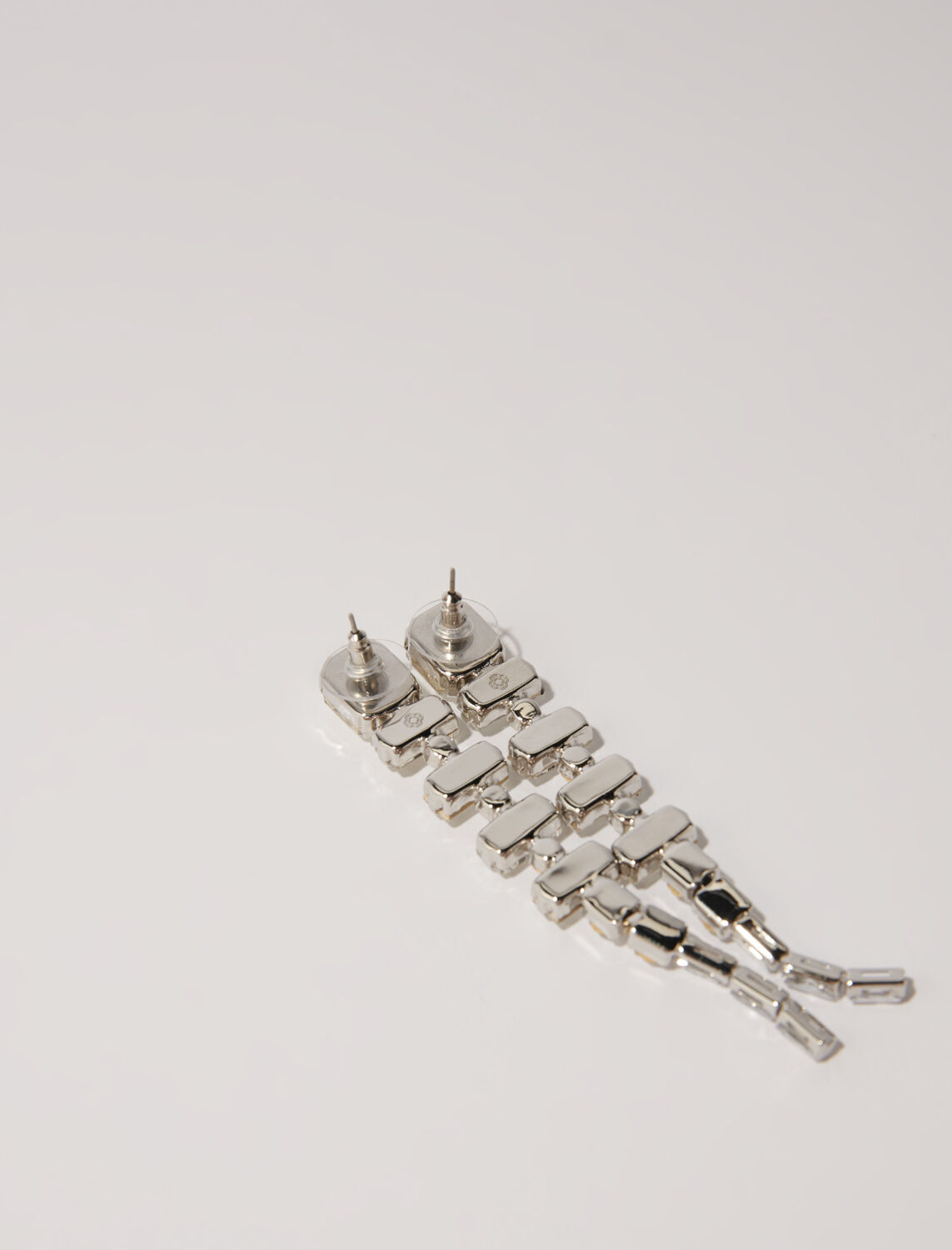 Cascade diamanté earrings - Fall-Winter Collection - MAJE