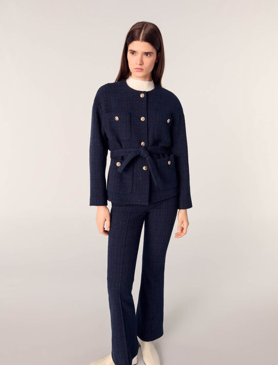 4-pocket tweed jacket - Blazers & Jackets - MAJE