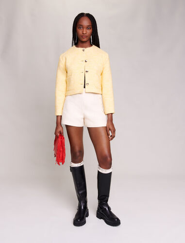 maje : readytowear-blazers 顏色 淡黄色/PALE YELLOW