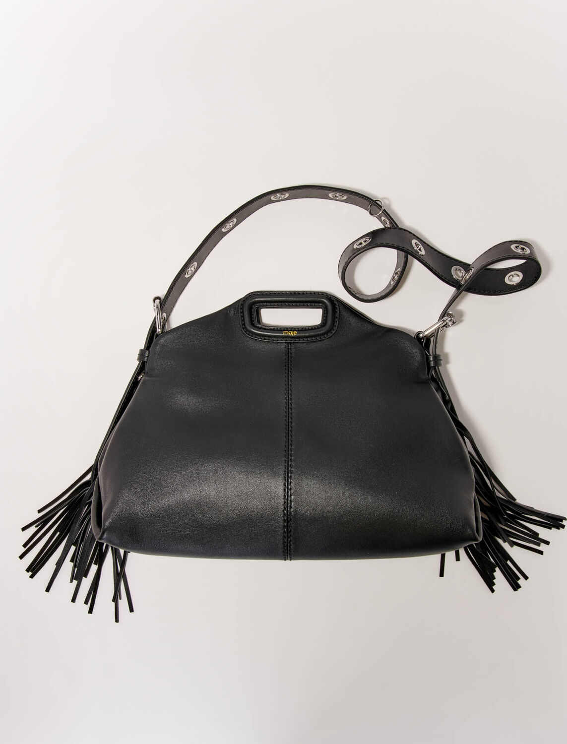maje : M Bag 顏色 黑色/BLACK