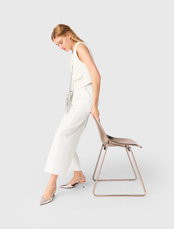 Balloon suit trousers - Trousers & Jeans - MAJE