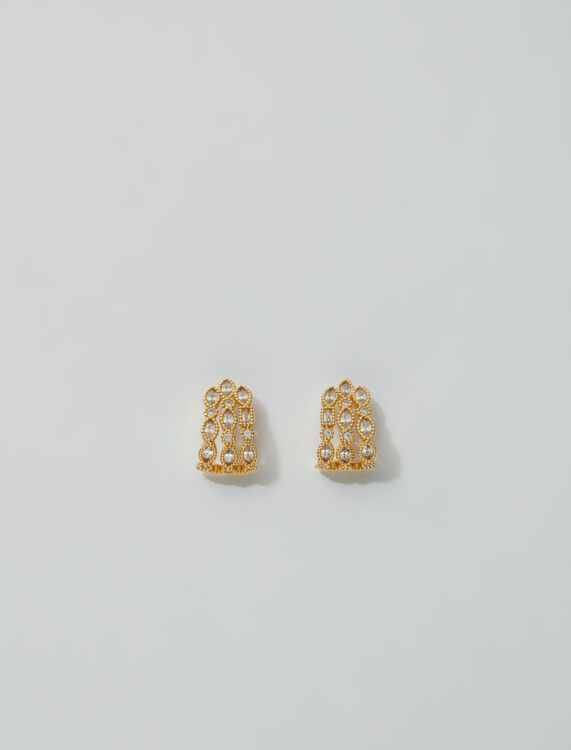 Rhinestone earrings - Jewelry - MAJE