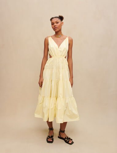 Maxi dress : Dresses color Yellow