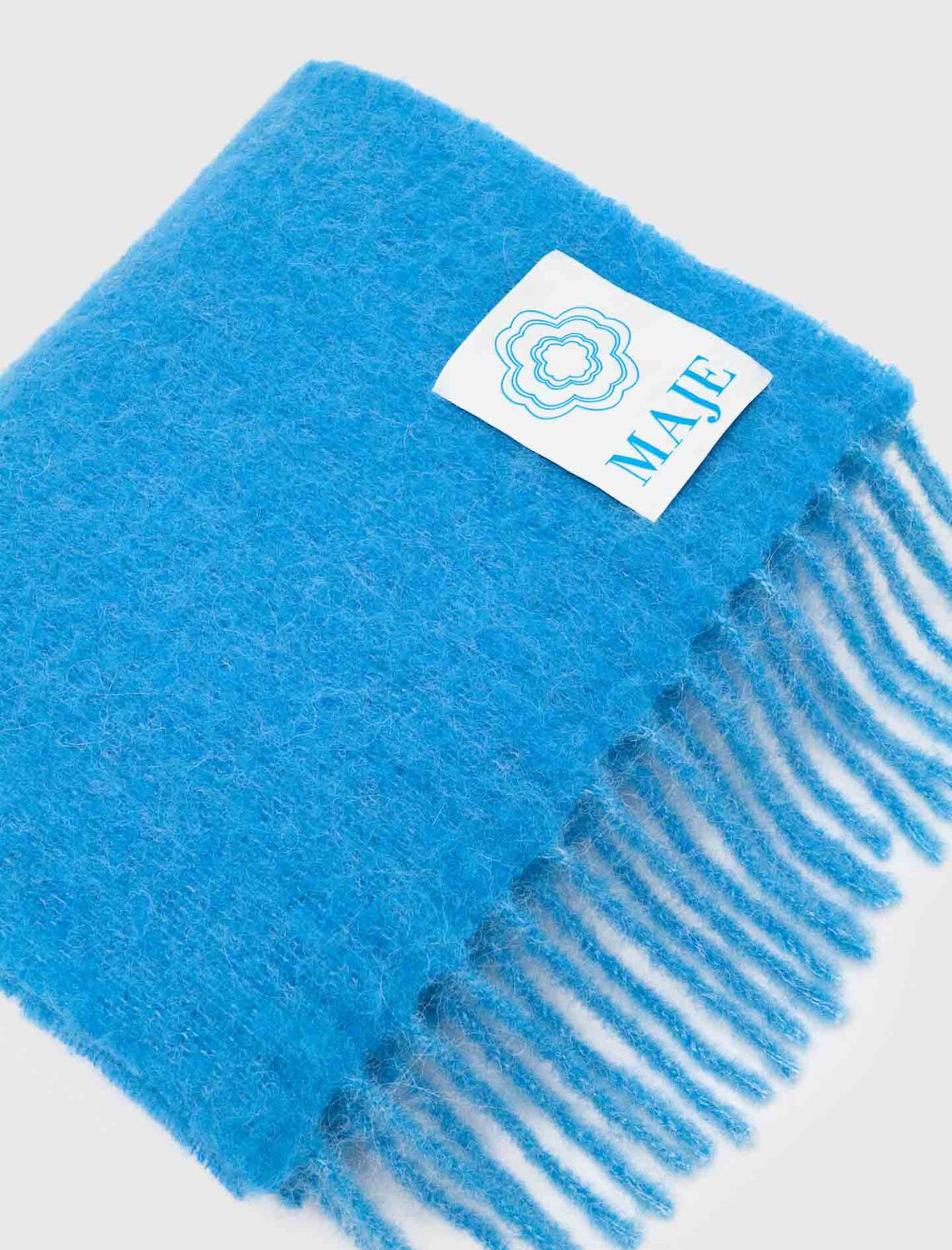 Alpaca blend scarf -  - MAJE