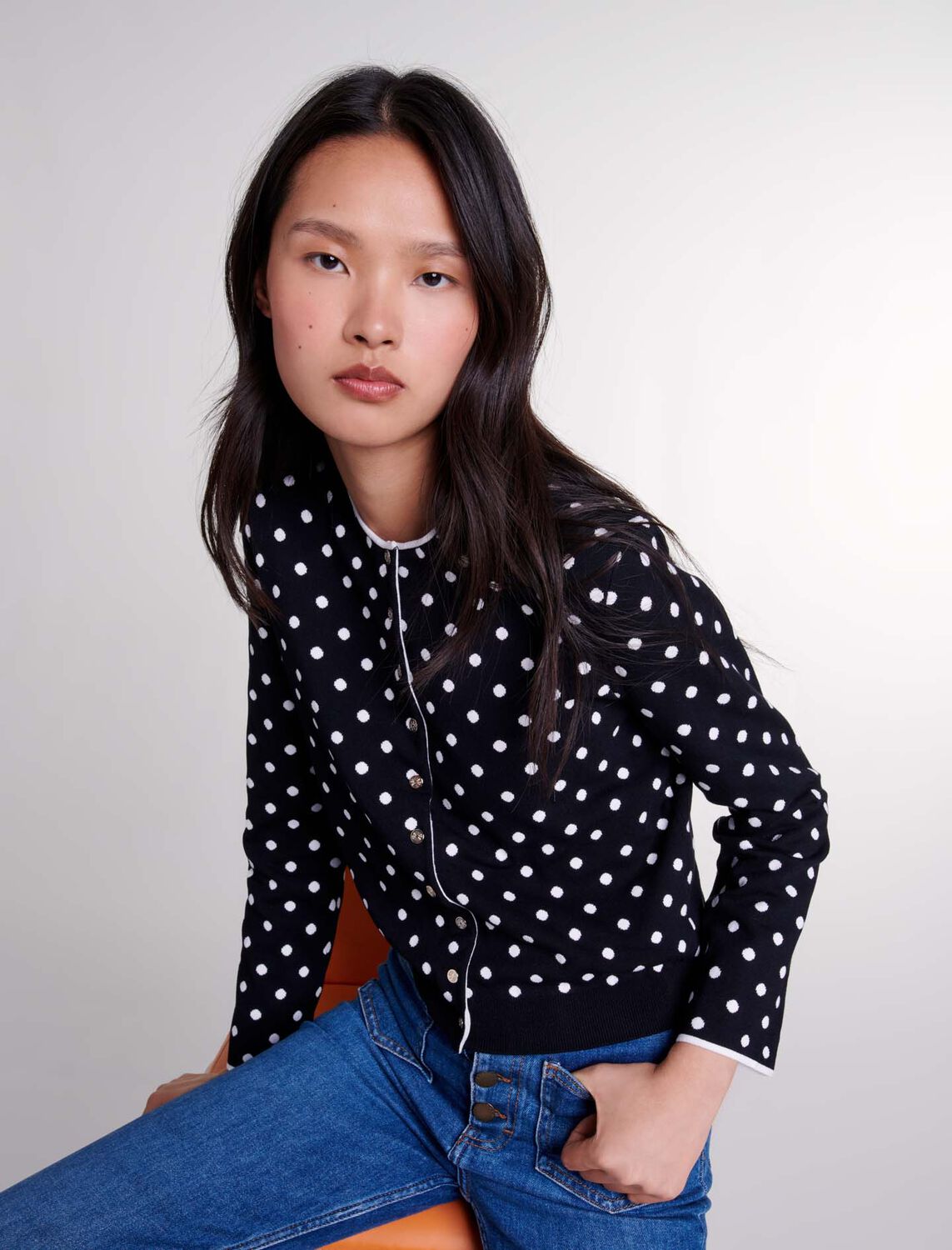 Fancy knit cardigan : Fall-Winter Collection color 