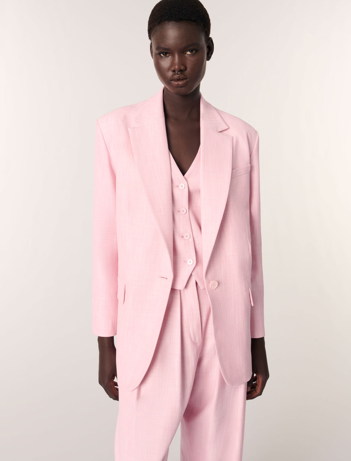 maje : readytowear-blazers 顏色 粉色/PINK
