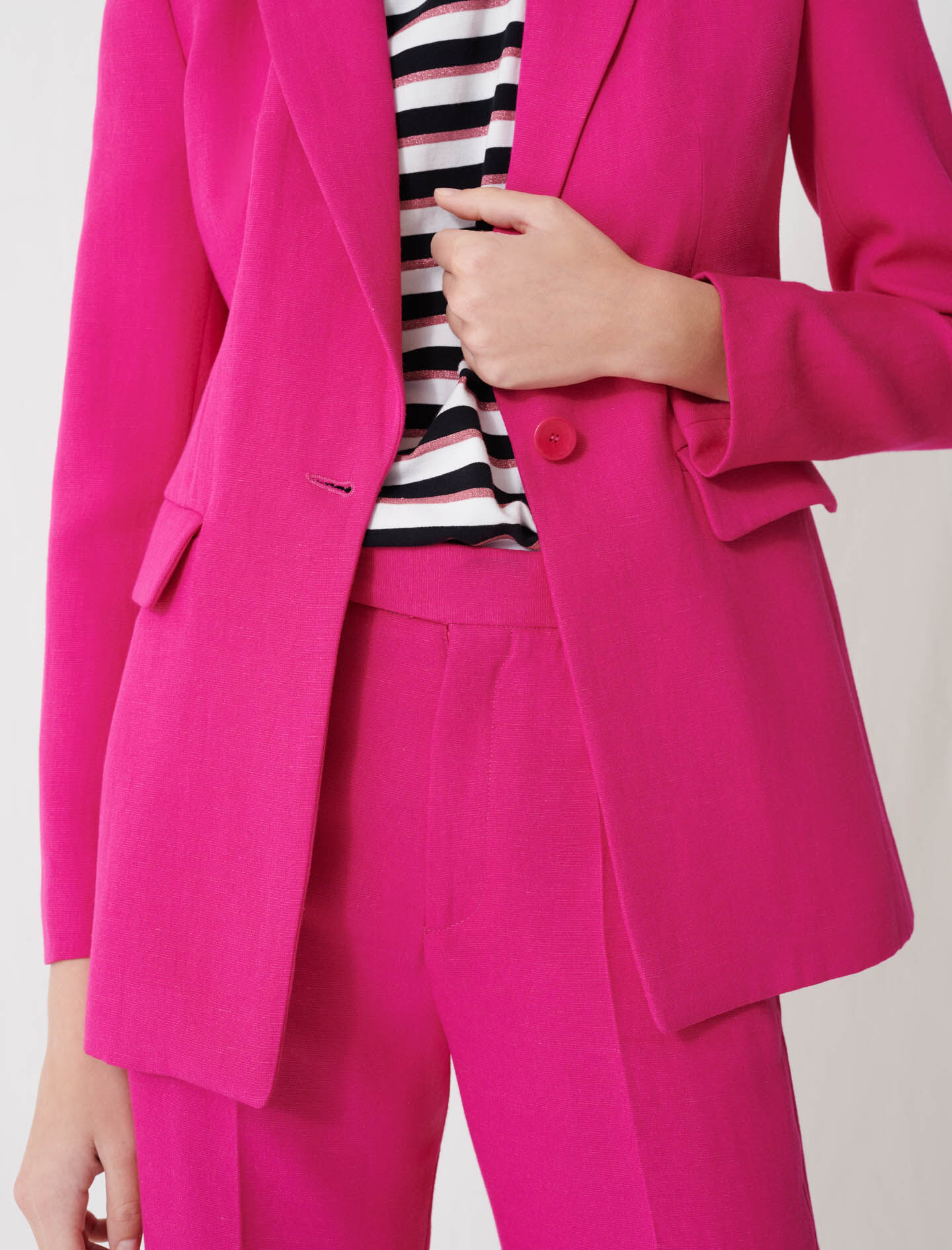 maje pink blazer