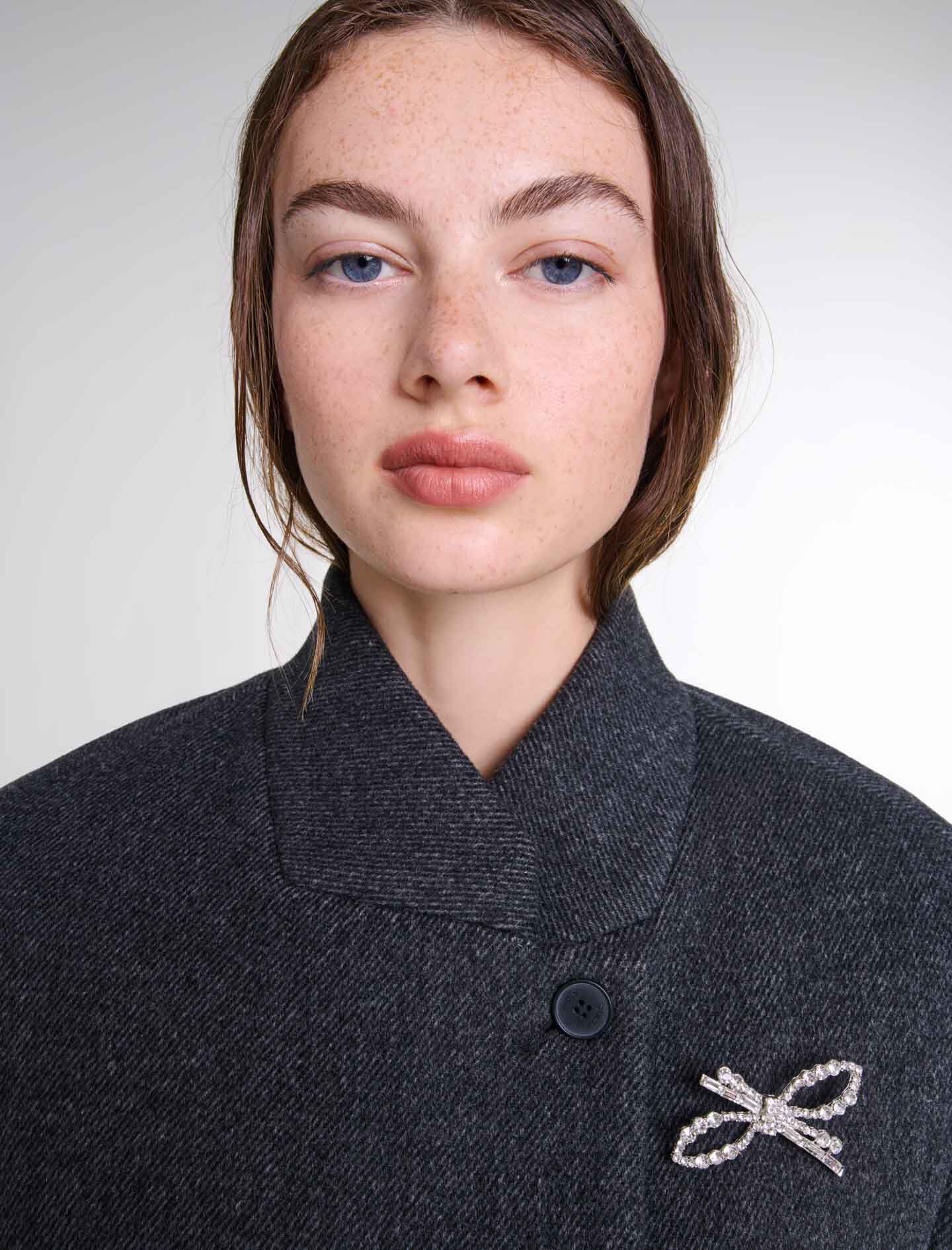 Maje wool coat online