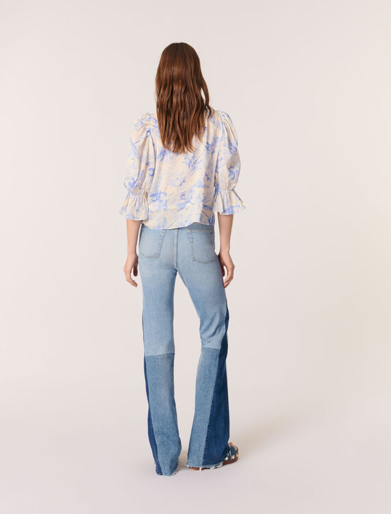Patterned top - Tops - MAJE
