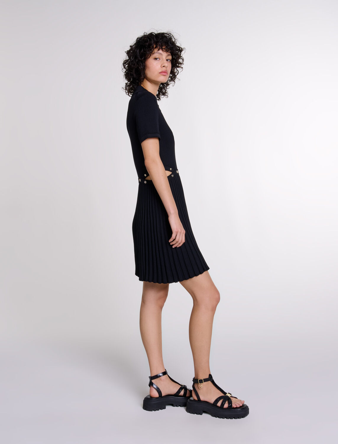 Short knit dress - Fall-Winter Collection - MAJE